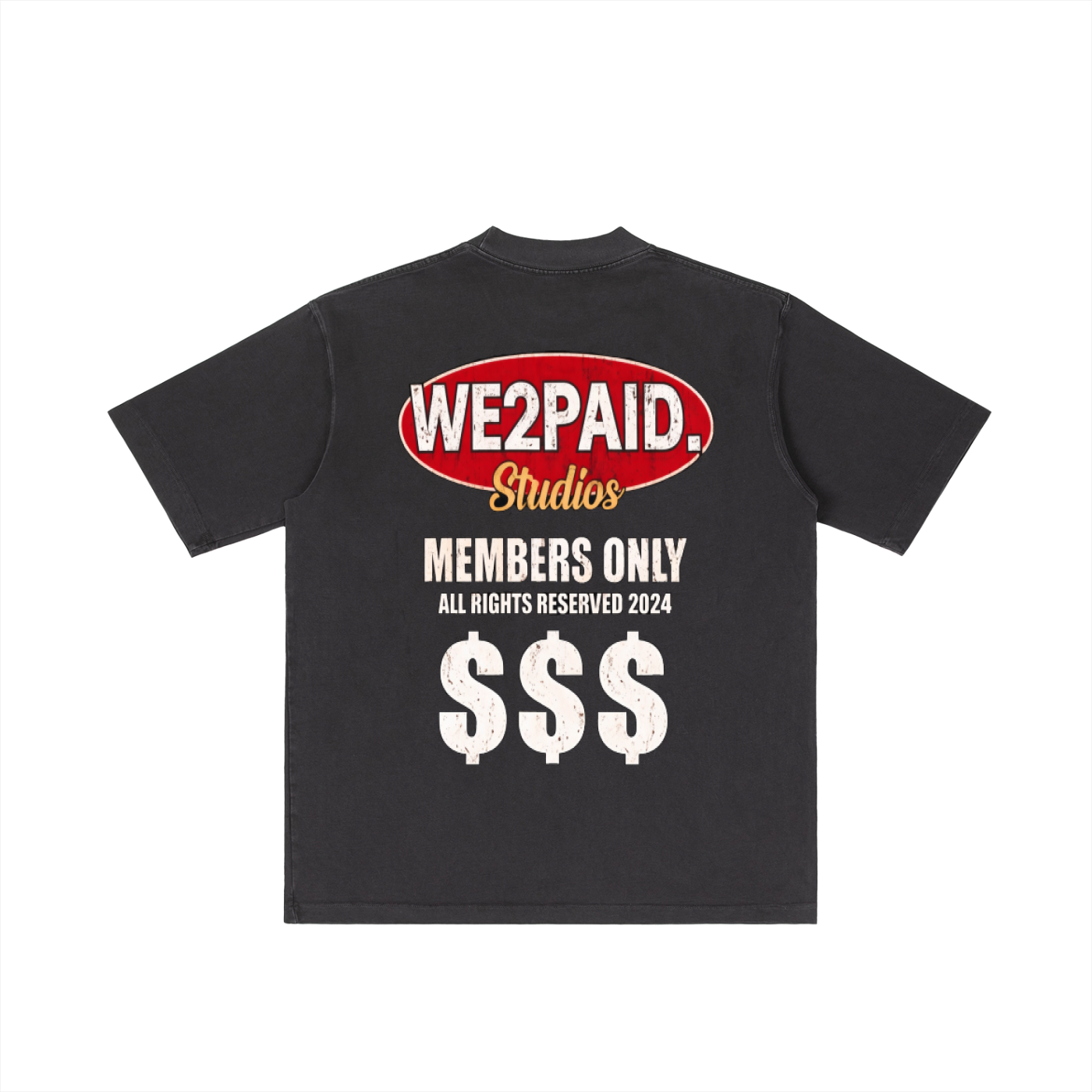 Vintage Wash Drop Shoulder T-shirt